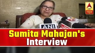 Sumitra Mahajan Won't Contest Lok Sabha Elections, Says Have Freed Party To Make Its Choice |ABPNews