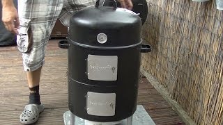 Der Watersmoker - Eine kleine Anleitung ( Betrieb und Umbau )  - Klaus grillt