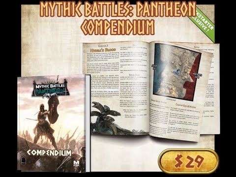The Purge: # 1565 Mythic Battles: Pantheon - Compendium: What could be in this book? A visual look through