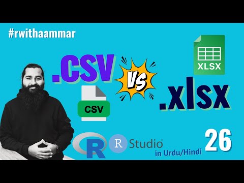 R with Aammar is back with more power R programming complete course in Urdu Hindi