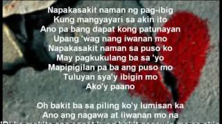 Napakasakit Naman by Paula Bianca with lyrics