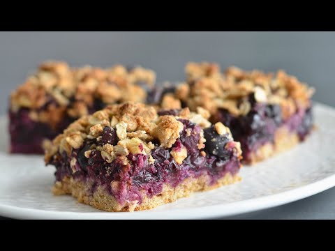 No time for Pie? Make these EASY Blueberry Bars instead!