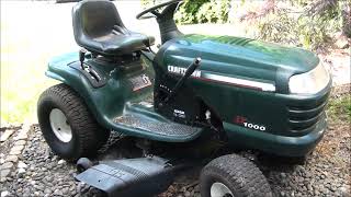BEST VIDEO on HOW to REPLACE a DRIVE BELT on a Common CRAFTSMAN RIDING Lawnmower 42" deck