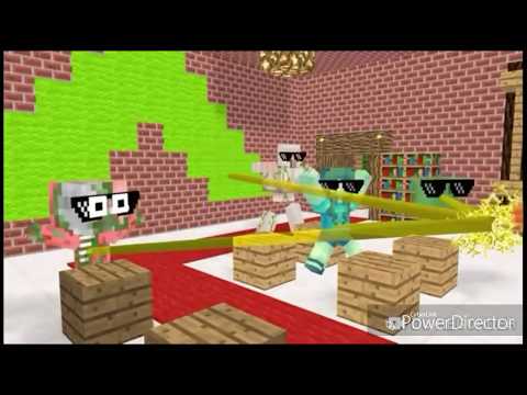 Monster school brave challenge Minecraft animation