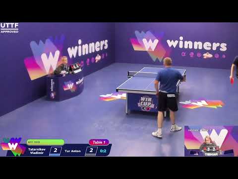 WINners CUP table 1 31.01 Tatarnikov Vladimir - Tur Anton 14:00