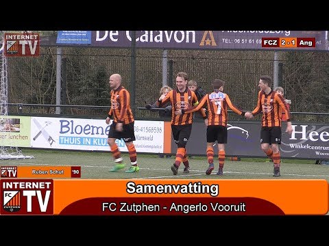 Samenvatting FC Zutphen  -  Angerlo Vooruit (2 - 1)