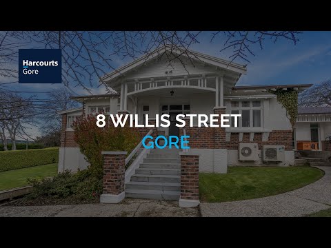 8 Willis Street, Gore, Southland, 3 Bedrooms, 1 Bathrooms, House