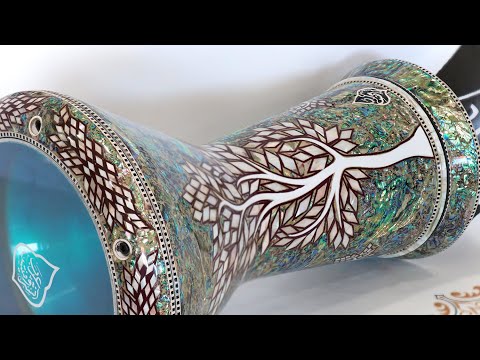 The Japanese White Pearl Darbuka