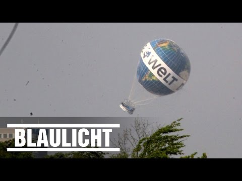 Todesangst über Berlin - Schulklasse in Touri-Ballon gefangen