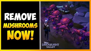Disney Dreamlight Valley - How To Get Rid Of Mushrooms (Tips and Tricks)