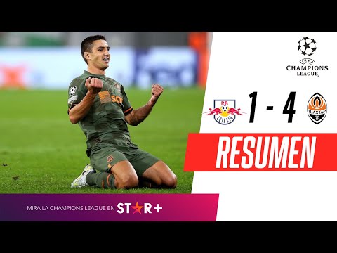 Video: Champions League: Shakhtar Donetsk golea al RB Leipzig