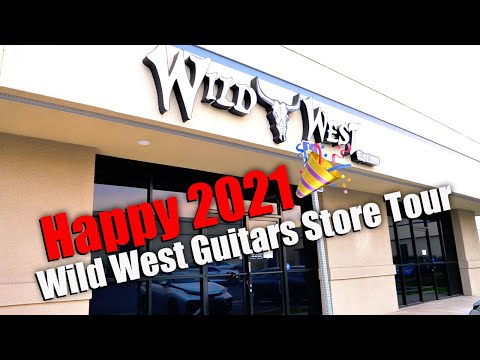 Happy New Year! Thank you Wild West Family - Wild West Guitars Store Tour