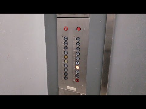 Schindler Haughton Traction Service Elevator @ The Centennial, Troy, MI