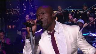 Seal - Love Don&#39;t Live Here Anymore ( David Letterman Show Live)