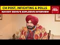 Navjot Sidhu Mega EXCLUSIVE On CM Face, Infighting, Polls, Kejriwal & Rift With Amarinder Singh