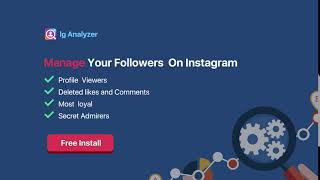 Ig Analyzer - Followers analytics tool -169 z66