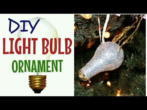 DIY RECYCLED LIGHT BULB ORNAMENT | Pier 1 Imports Dup | Cheap Tip #201 Video