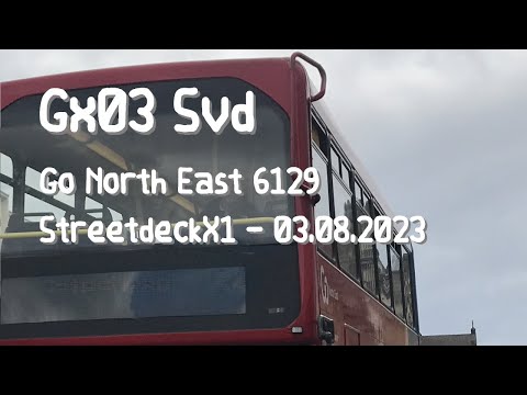 (Go North East 6129 Gx03 Svd) I was in travel training during early-August...