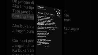 Download lagu LIRIK LAGU BINTANG 5 VIRAL 🔥 || LAGU TENXI 2025 || SONG LYRIC !! #liriklagu#viralvideo#shorts mp3