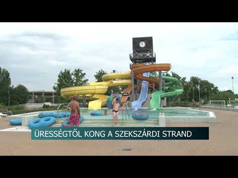 Ürességtől kong a szekszárdi strand - nem díjazzák a helyiek a drasztikusan megemelt jegyárakat