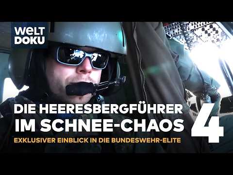 DIE HEERESBERGFÜHRER: Schneechaos und Lawinen-Alarm! - Bundeswehr-Elite trotzt Natur-Gewalten!
