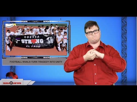 Football rivals turn tragedy into unity (ASL - 9.6.19)