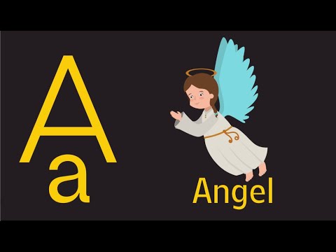 A for Angel B for Ball | ABC Phonics Song for Kids to Learn Easy and Fast