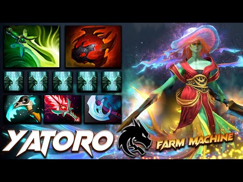 Yatoro Naga Siren Farm Machine - Dota 2 Pro Gameplay [Watch & Learn]