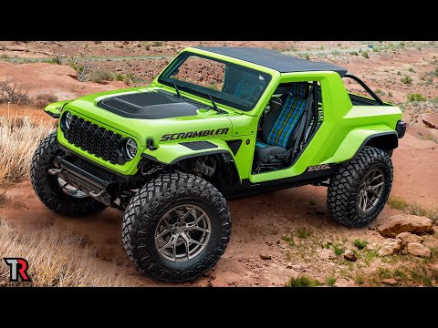 We Got To Drive Jeep's Super Cool 2023 Concepts and One Legendary Jeep!