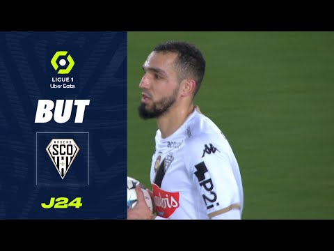 But Nabil BENTALEB (73' pen - SCO) RC STRASBOURG ALSACE - ANGERS SCO (2-1) 22/23