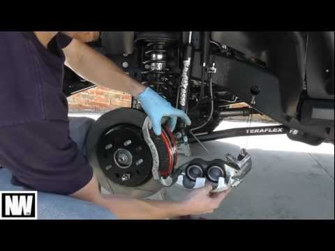 TeraFlex Big Brake kit (Part 1) - Stock to Rock Episode 17 "The NeWereJK Jeep"