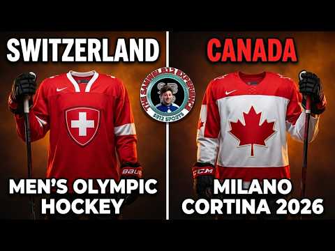 🔴 CANADA vs SWITZERLAND Live Men's Olympic Hockey 2026 - Play by Play & Reactions!