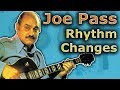 Joe Pass on Rhythm Changes - 3 Solid Bebop Strategies