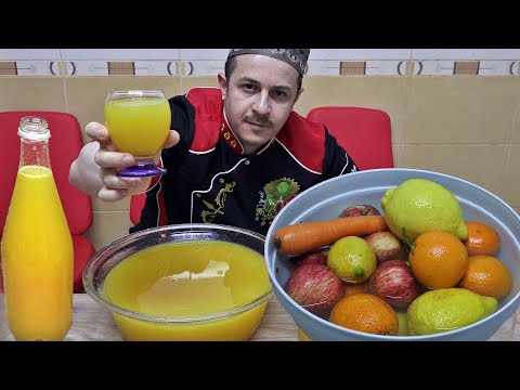 Ottoman Sherbet Recipe | Yellow Colored Cold Drink | How to make Easy Sherbet