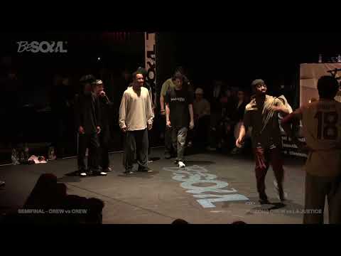 PIGEONS CREW vs LA JUSTICE - SEMIFINAL CREW VS CREW ALLSTYLES | BE SOUL BATTLES 2025