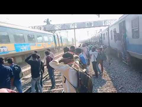 Live Shatabdi Train Accident in TEKAL.