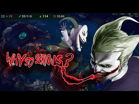 Shaco (JUNGLE) 20/1/6 | SEASON 12 Build |  UNSEEN CARRY  | Full AD Shaco | - Gameplay