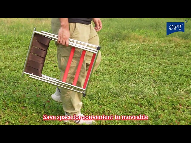 كرسي قابل للطي يتحمل 100 كجم، مناسب للاستخدامات المتعددة،ضمان سنتان