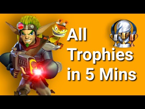 Jak 2 All Trophies in 5 Mins!
