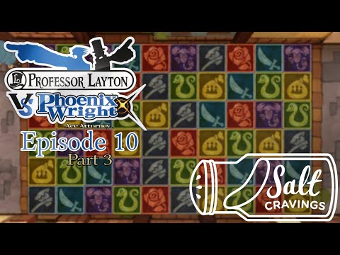 Professor Layton vs Phoenix Wright Ace Attorney - Ep 10, Pt 3: Boy Time | Worst Foot Forward