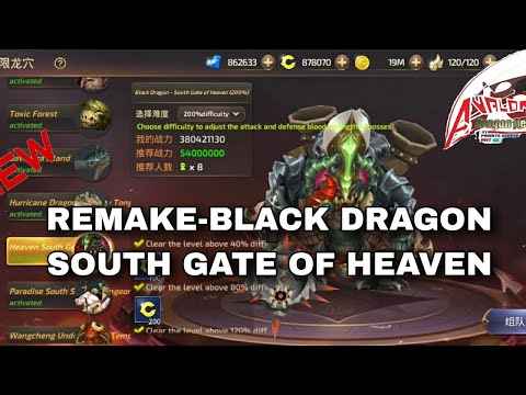 REMAKE-BLACK DRAGON SOUTH GATE OF HEAVEN DNM AVALON PRIVATE SERVER ‼️