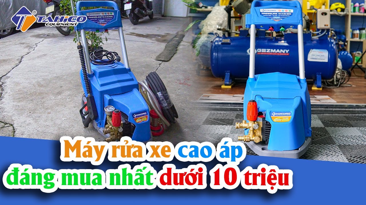 Máy rửa xe cao áp Kokoro T2200MC 2,2Kw 37