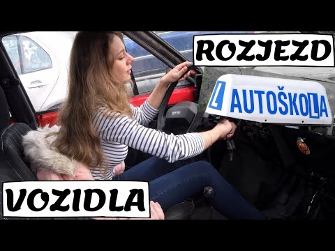 Autoškola: Rozjezd vozidla (první jízda) - Jak rozjet automobil poprvé za volantem? Bez plynu?