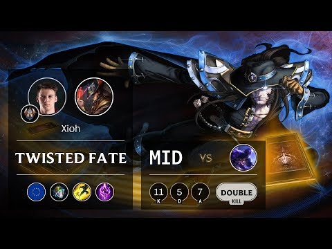 Twisted Fate Mid vs Ryze - EUW Challenger Patch 9.24