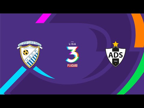 Liga 3 Placard | Resumo | USC Paredes 3 - 0 AD Sanjoanense | Jornada 15, Série A
