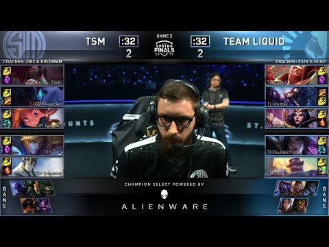 TL vs TSM Game 5 - 2019 LCS Spring Finals - Team Liquid vs Team SoloMid