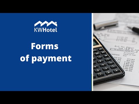 KWHotel overview - Forms of payment