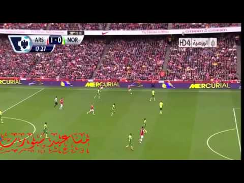 أبداع آرسنال | هدف خرافي (تيكي تاكا) من آرسنال في نوريتش سيتي [19/10/2013] فهد العتيبي