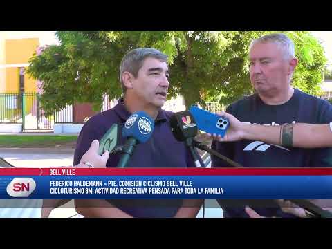 CICLOTURISMO 8M: BELL VILLE Y MORRISON SE UNEN POR EL DÍA DE LA MUJER