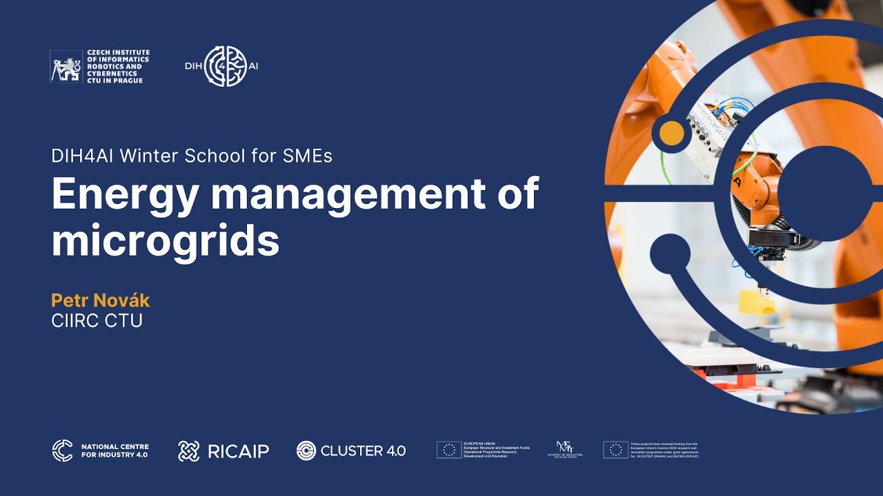 Energy management of microgrids | Petr Novák, CIIRC CTU